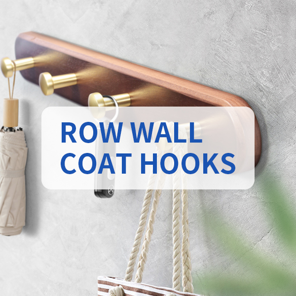 Row Wall Coat Hooks